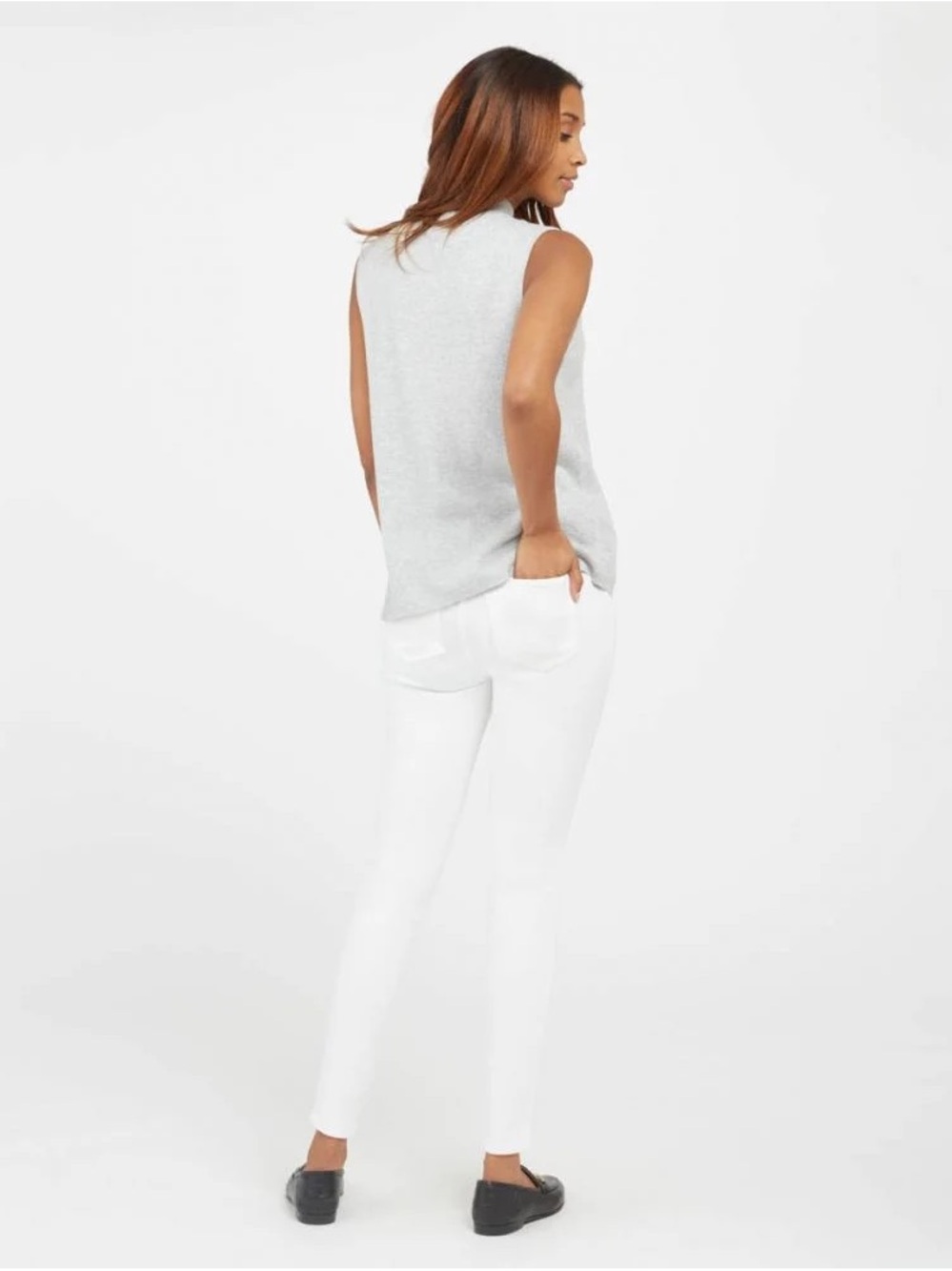 Spanx White Skinny Jean - Picture 3 of 8